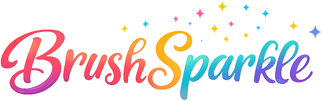 BrushSparkle Logo